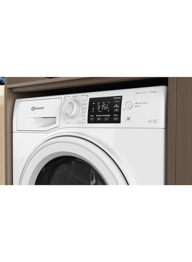 Bauknecht WT SUPER ECO 86 43 N | Wasdroogcombinatie
