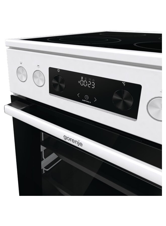 Gorenje  GECS5C60WPA | Keramisch fornuis | 50 cm | Aqua Clean