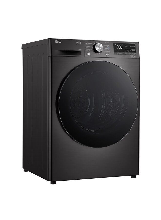 LG RT90V9B | Warmtepompdroger | C | 9 kg | Zwart