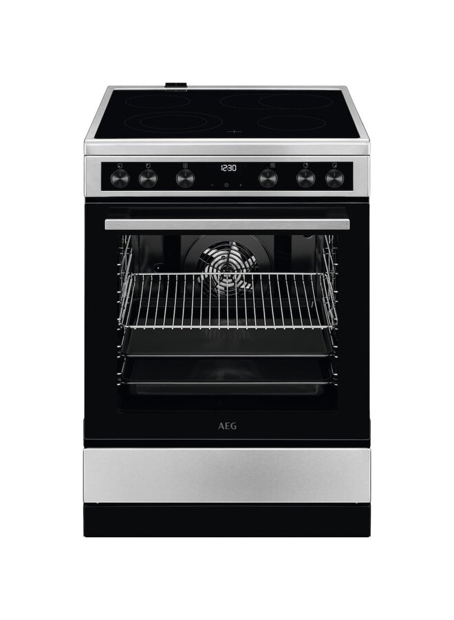 AEG CCB 644 OCBM | Keramisch fornuis | RVS | 60 cm