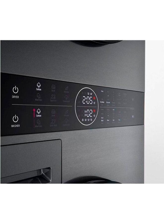 LG WT1210BBF | Wasdroogcombinatie | WashTower | 12 kg