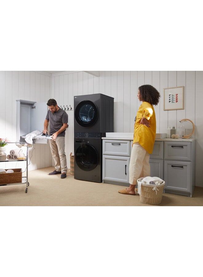 LG WT1210BBF | Wasdroogcombinatie | WashTower | 12 kg