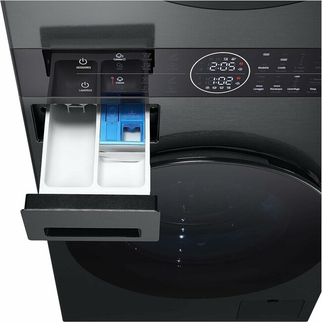 LG WT1210BBF | Wasdroogcombinatie | WashTower | 12 kg