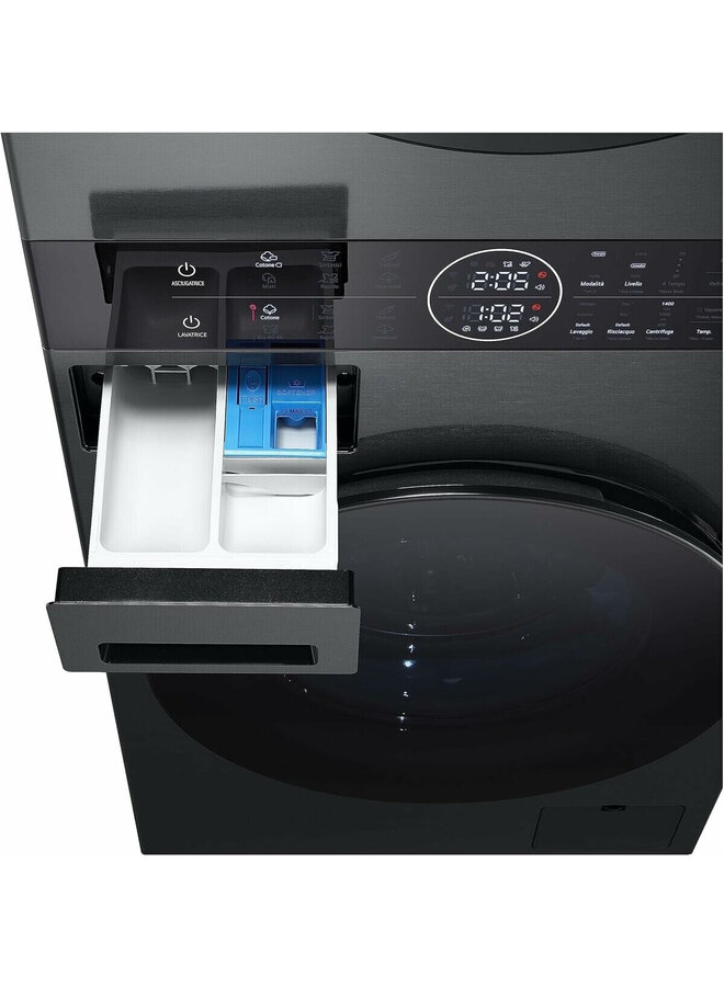 LG WT1210BBF | Wasdroogcombinatie | WashTower | 12 kg