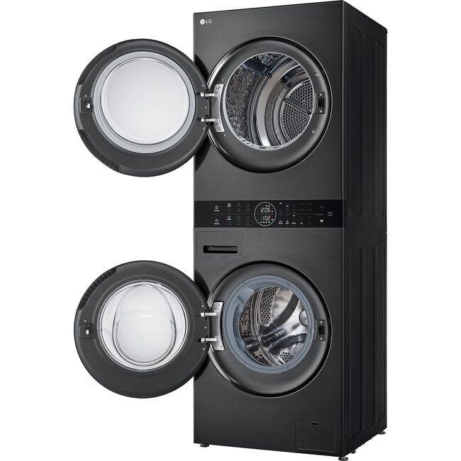 LG WT1210BBF | Wasdroogcombinatie | WashTower | 12 kg