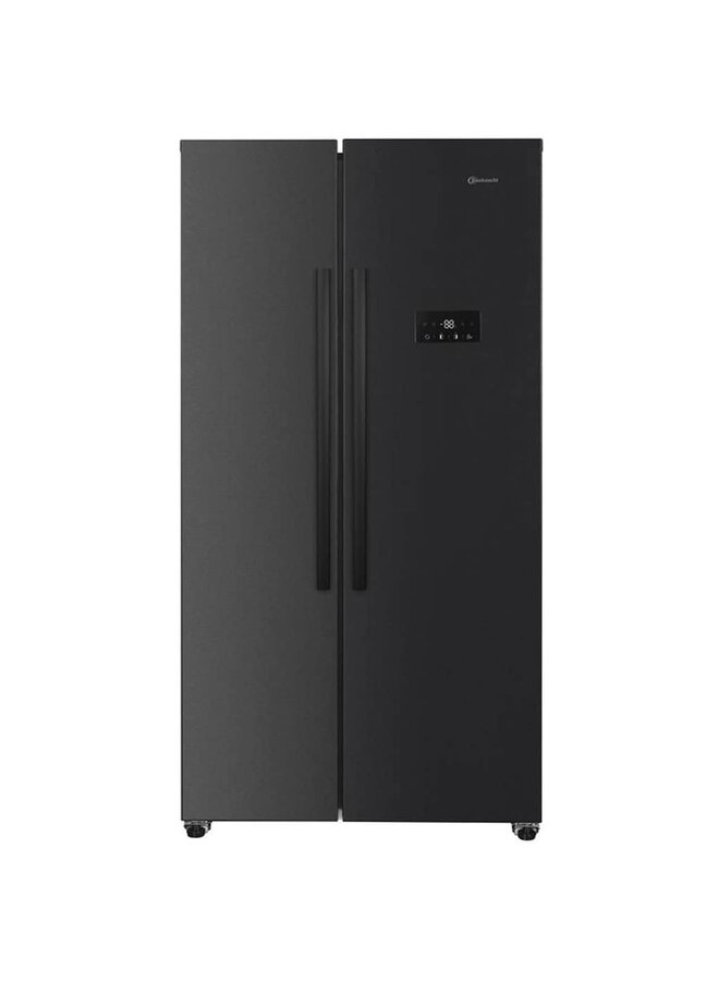 SBS C90 BL | Amerikaanse Koelkast | Zwart