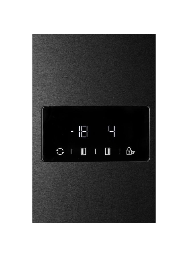 Bauknecht SBS C90 BL | Amerikaanse Koelkast | Zwart