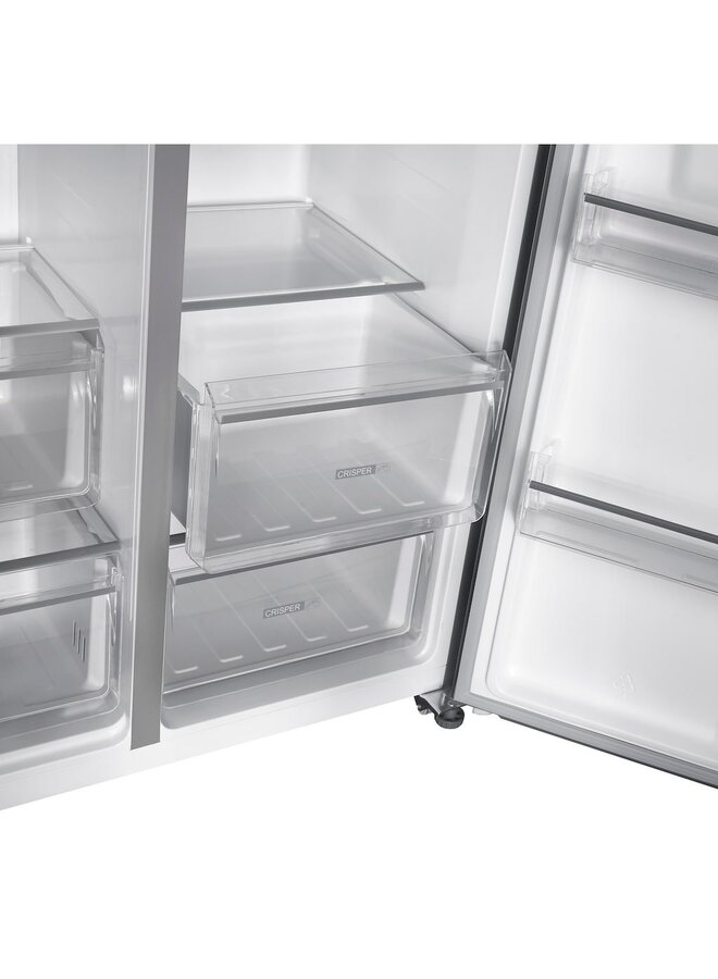 Bauknecht SBS C90 BL | Amerikaanse Koelkast | Zwart