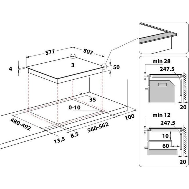Bauknecht BQ 2760S FT | Inductiekookplaat | 60 cm
