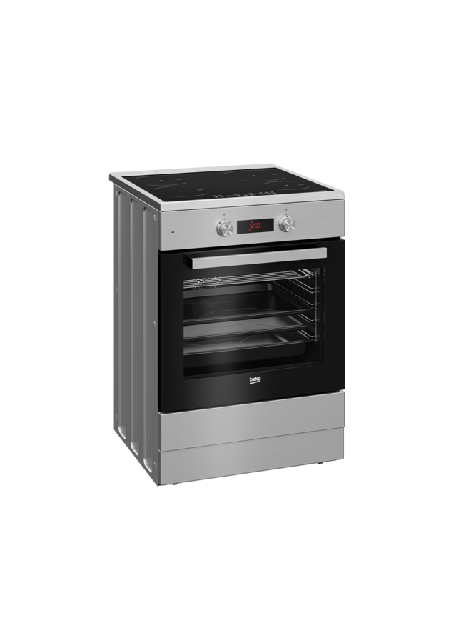 Beko FSM89302GXS | Inductie fornuis | RVS | 60 cm