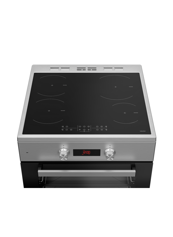 Beko FSM89302GXS | Inductie fornuis | RVS | 60 cm