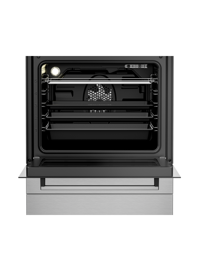 Beko FSM89302GXS | Inductie fornuis | RVS | 60 cm