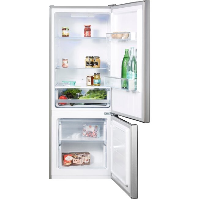Amica KGCL 384 160 E | Koelvriescombinatie | 144 cm | RVS