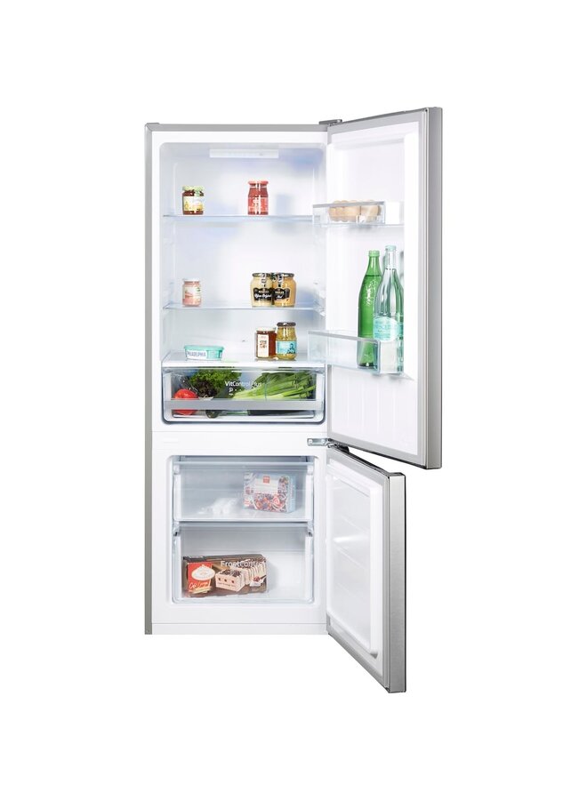 Amica KGCL 384 160 E | Koelvriescombinatie | 144 cm | RVS