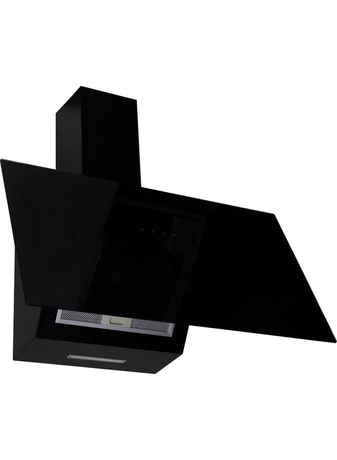 Amica KHF 684 630 S | Afzuigkap | Zwart | Schuin | 80 cm