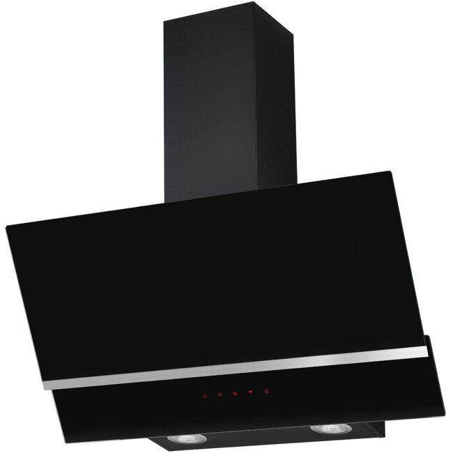Amica KHF 604 611 S | Afzuigkap | Zwart | Schuin | 90 cm