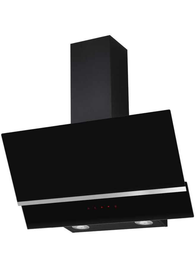 Amica KHF 604 611 S | Afzuigkap | Zwart | Schuin | 90 cm