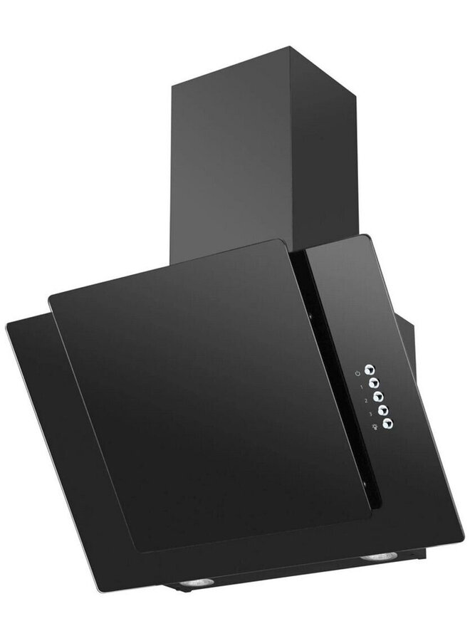 Amica KHF 663 500 S | Afzuigkap | Zwart | Schuin | 60 cm