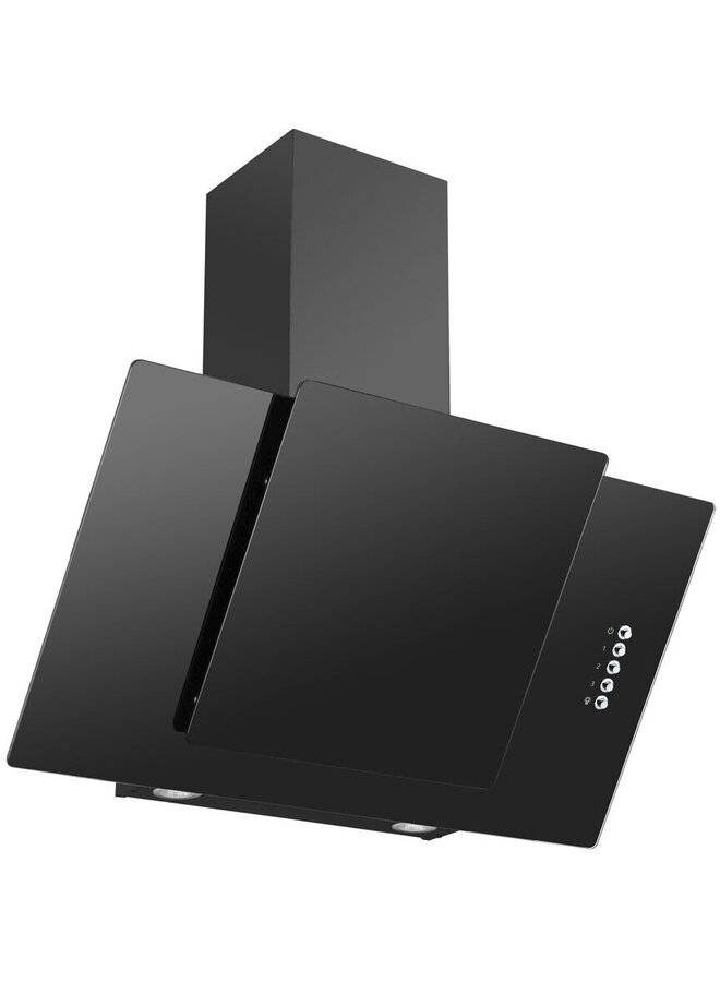 Amica KHF 663 500 S | Afzuigkap | Zwart | Schuin | 60 cm