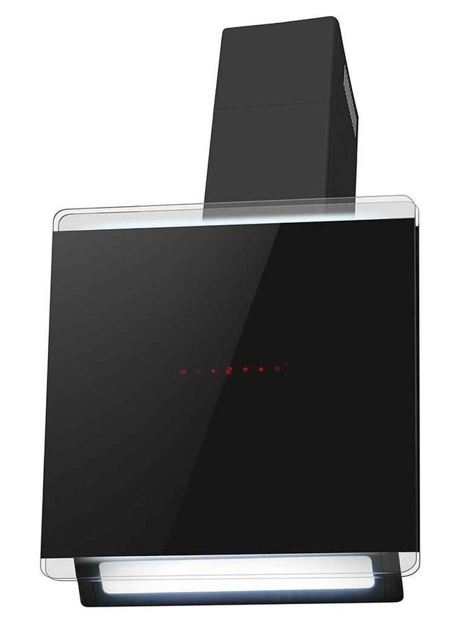 KHF 695 601 S | Afzuigkap | Zwart | Schuin | 60 cm | Touchless