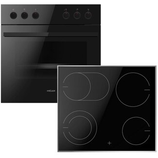 Amica 90355 | Inbouw fornuis | Oven set | Zwart Amica 90355 | Inbouw fornuis | Oven set | Zwart