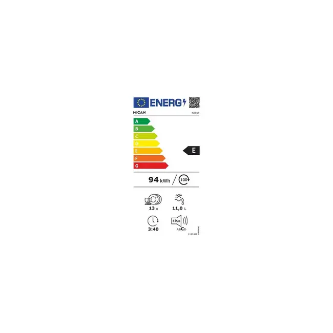 Amica ( MICAN )  50630 | Inbouw vaatwasser | 60 cm