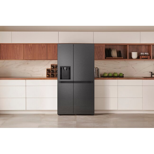 LG GSLC40EPPE | Amerikaanse koelkast | Zwart