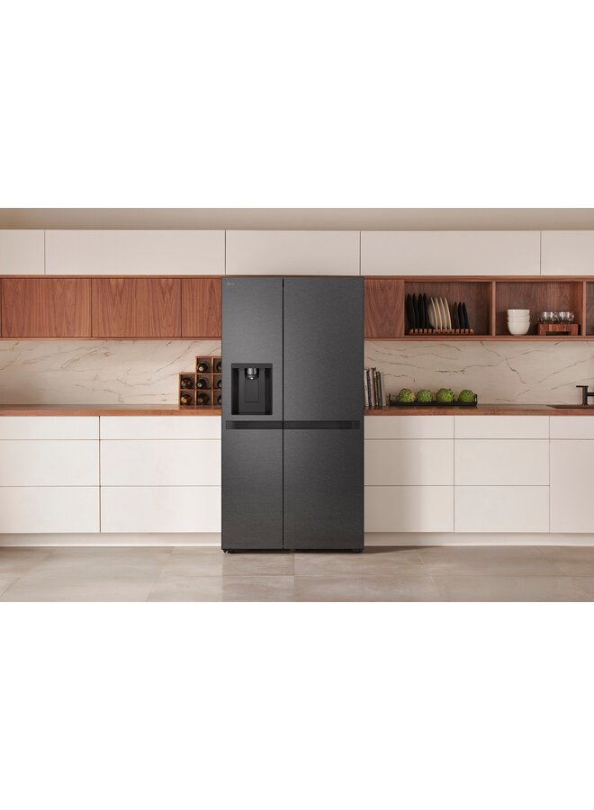 LG GSLC40EPPE | Amerikaanse koelkast | Zwart