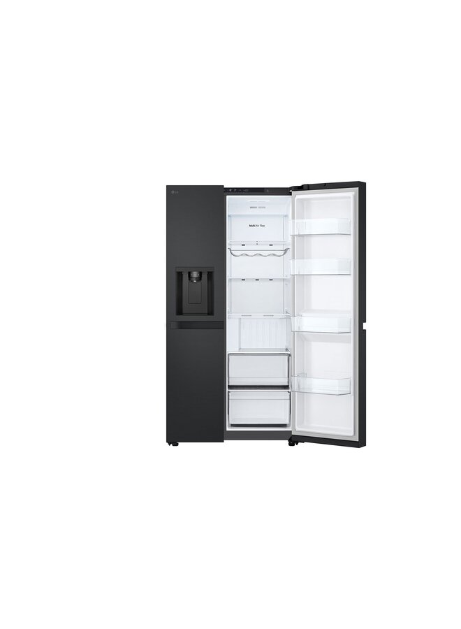 LG GSLC40EPPE | Amerikaanse koelkast | Zwart