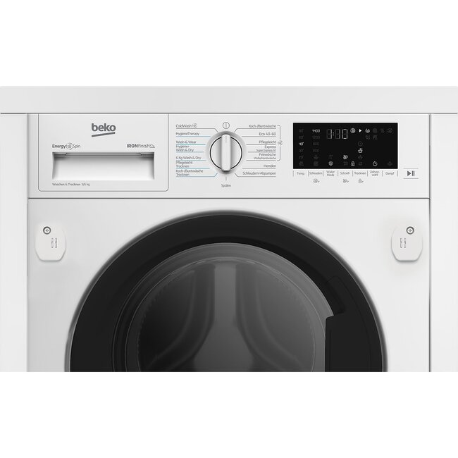 Beko B5DBT6941W  | Inbouw wasdroogcombinatie | 9-6 kg