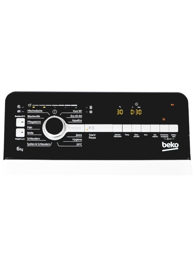 Beko BTL1WFP10622DE | Bovenlader wasmachine