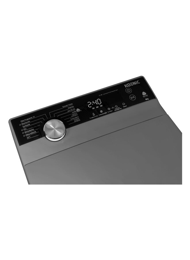 Koenic KOENIC KWM 8212 A INV | Bovenlader | Dark Silver | 8 kg