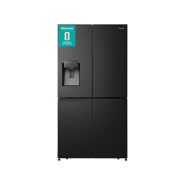 Hisense RQ760N4SBFE | Amerikaanse koelkast | Cross Door | Zwart