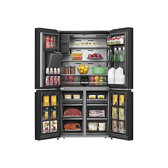 Hisense RQ760N4SBFE | Amerikaanse koelkast | Cross Door | Zwart
