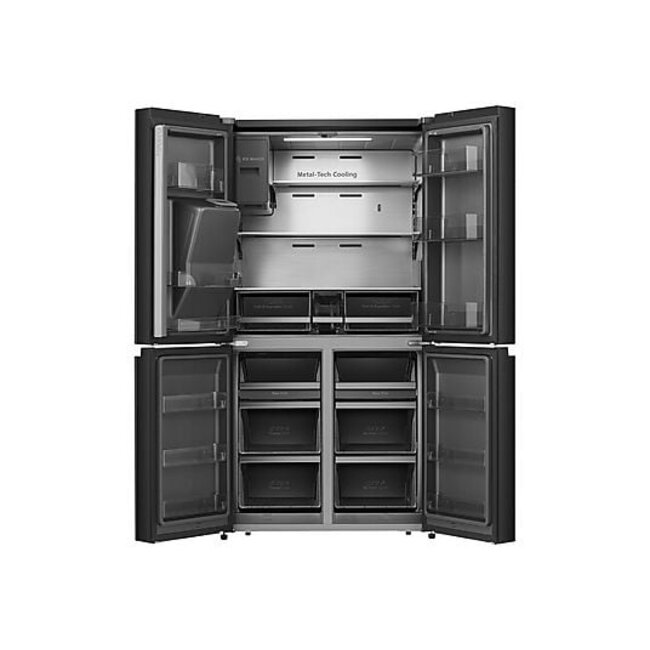 Hisense RQ760N4SBFE | Amerikaanse koelkast | Cross Door | Zwart