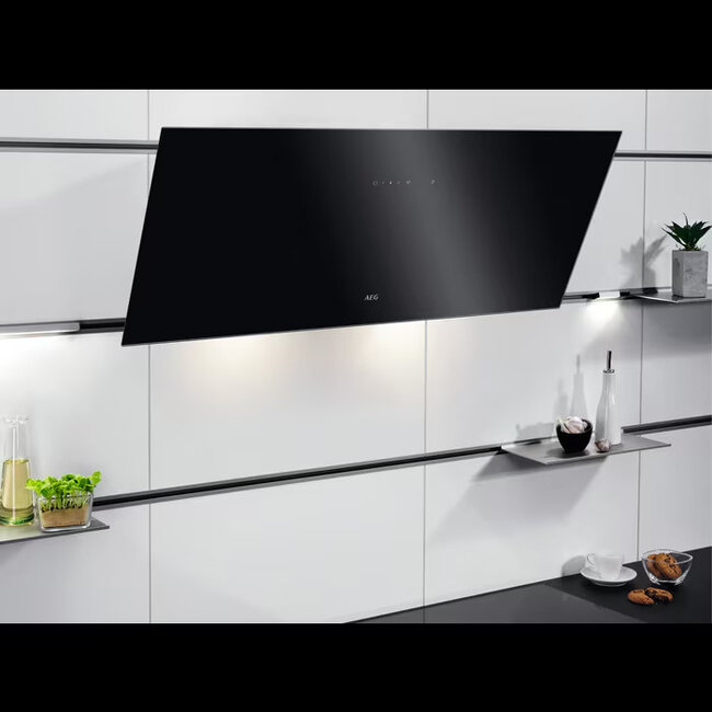 AEG GD5975V | Afzuigkap | Zwart | 90 cm | Schuin