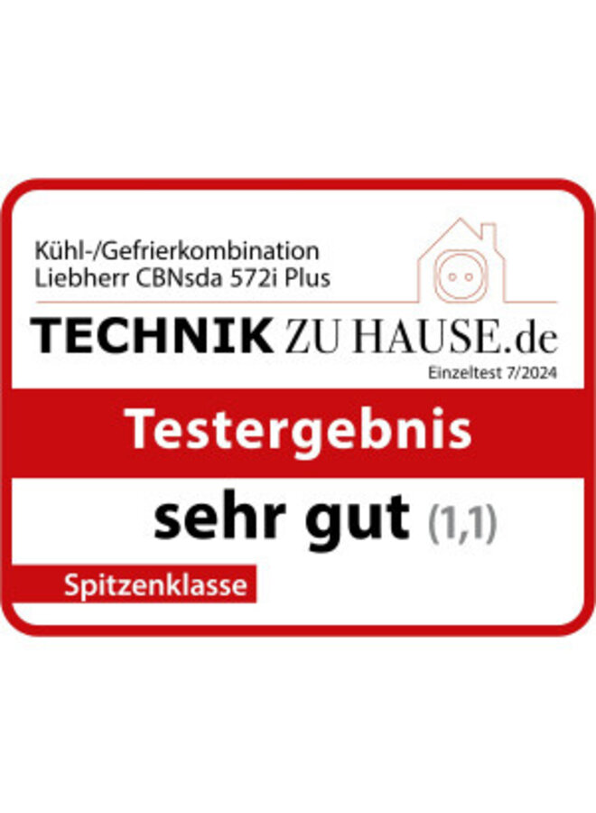 Liebherr CBNsda 572i plus  | BioFresh NoFrost | Koelvriescombinatie | A