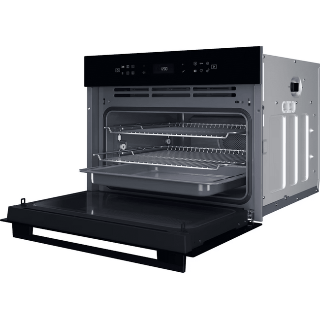 Bauknecht BCW7O7HTSK | Inbouw oven magetron | 45 cm | Zwart