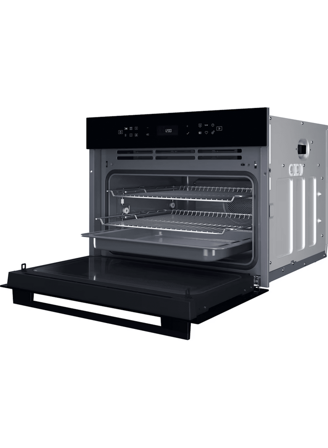Bauknecht BCW7O7HTSK | Inbouw oven magetron | 45 cm | Zwart