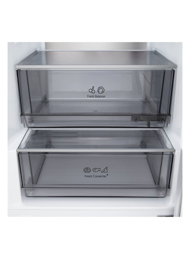 LG GBBS525CPY | Koelvriescombinatie | RVS | C  | ThinQ AI Fresh