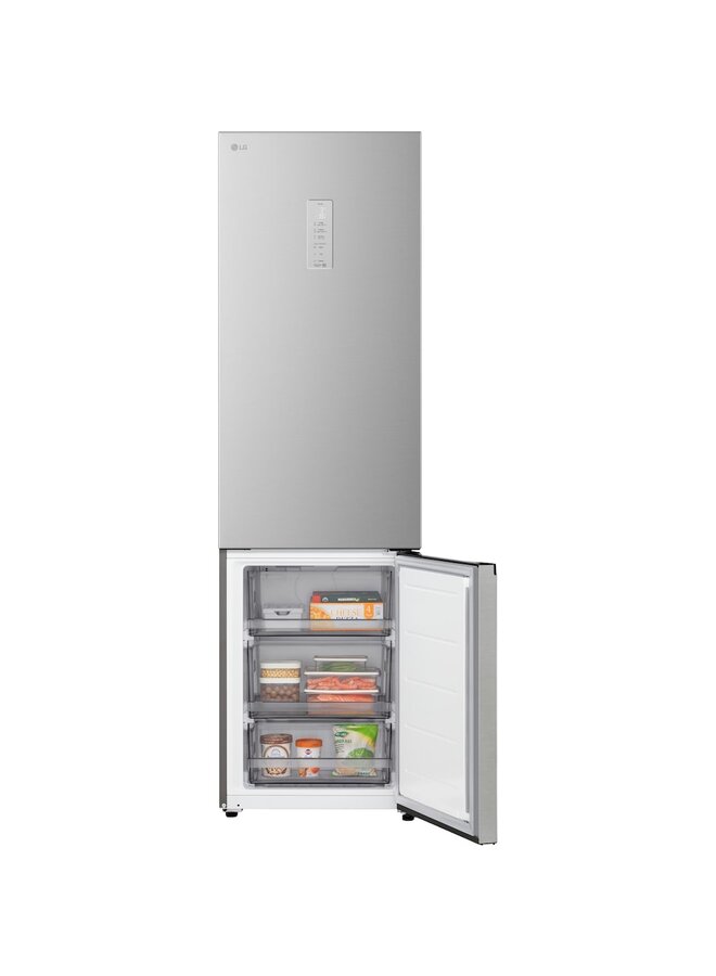 LG GBBS525CPY | Koelvriescombinatie | RVS | C  | ThinQ AI Fresh