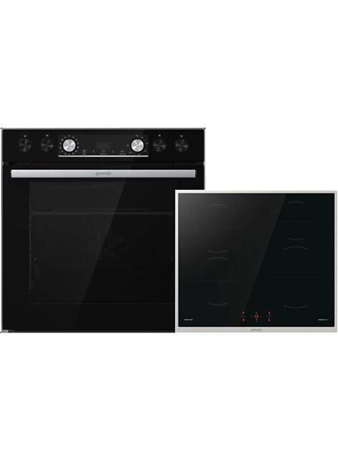 Gorenje BLACK SET 5 INDUCTION | Inbouw fornuis | Ovenset