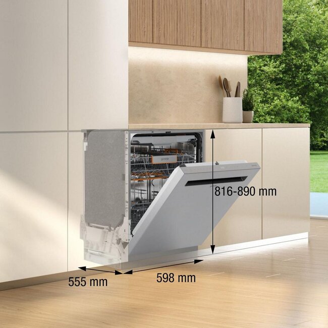Gorenje ULTRA16BUAESX | Onderbouw vaatwasser | RVS | A