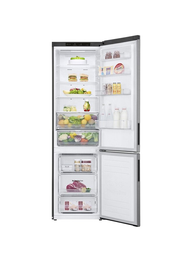 LG GBP62PZNAC Koelvriescombinatie RVS
