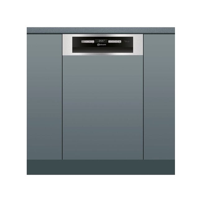 Bauknecht BSBO 3O35 PF X | Half geintegreerde vaatwasser | 45 cm