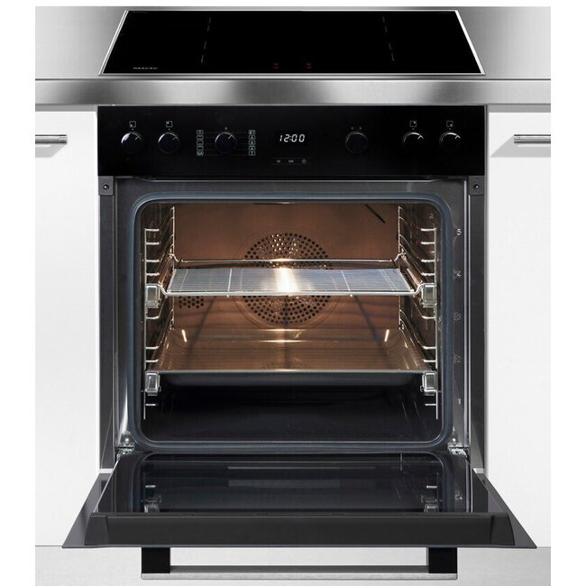 Miele TwinSet Comfort | Inbouw ovenset | Inbouw fornuis | Inductie | Zwart