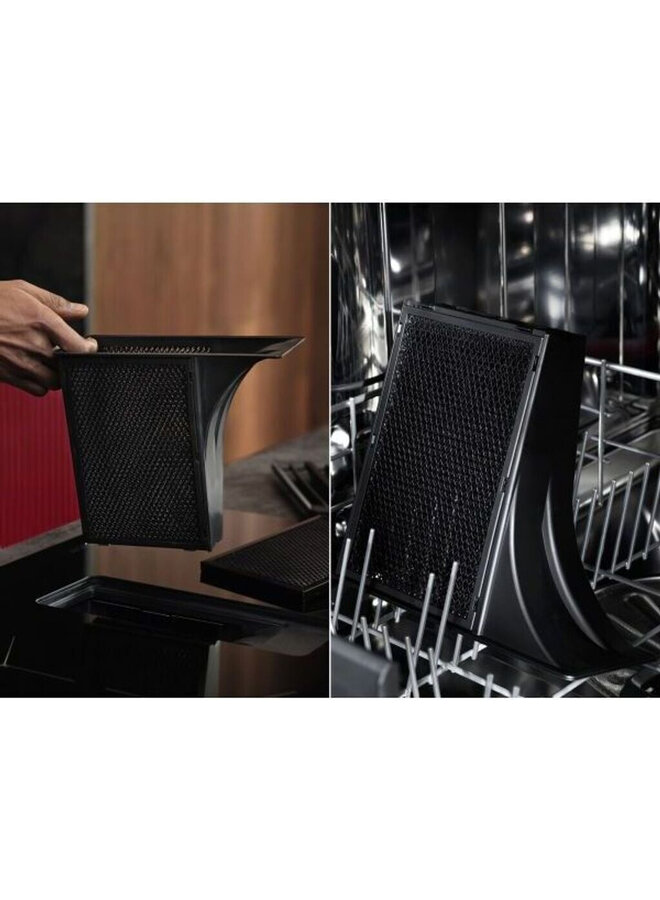 AEG OCH84B03XB | Inductie kookplaat met afzuiging | 80 cm