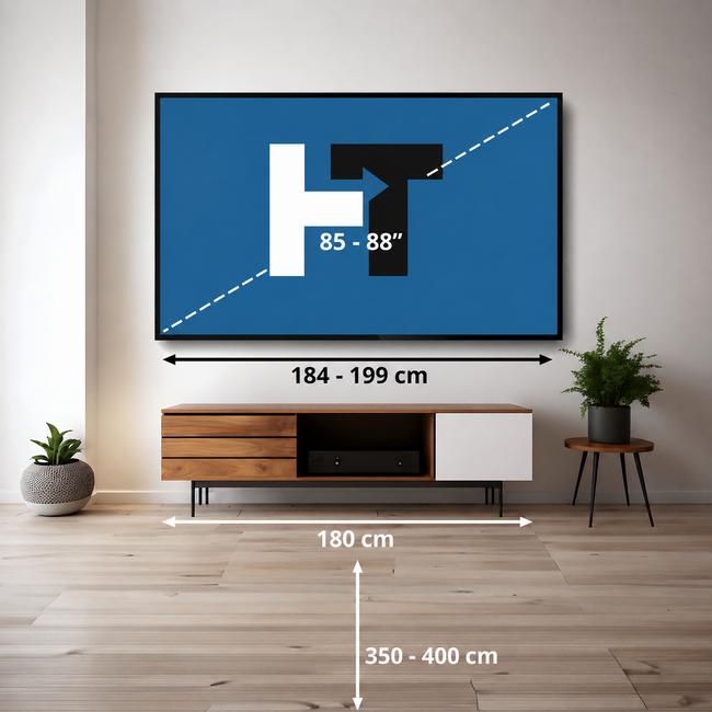 Hisense 85UXKQ | Mini-LED  | Smart TV | 85 inch 215 cm