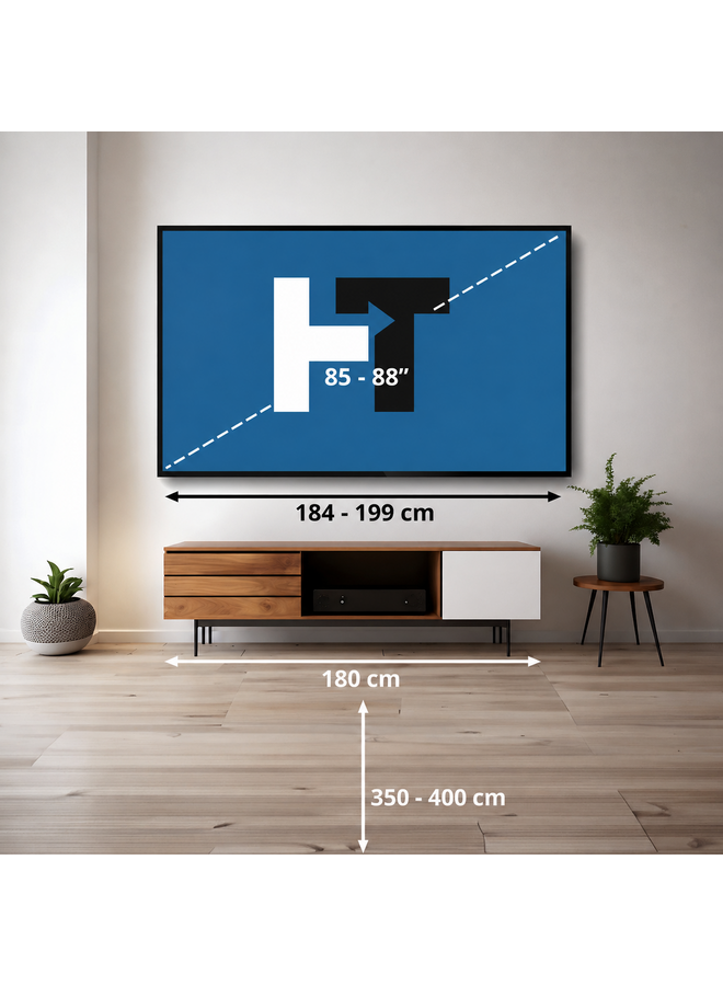 Hisense 85UXKQ | Mini-LED  | Smart TV | 85 inch 215 cm