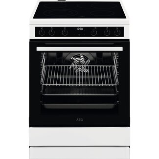 AEG CCB644COBW | Keramisch fornuis | Wit | 60 cm AEG CCB644COBW | Keramisch fornuis | Wit | 60 cm